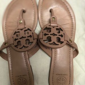 SOLD Tory Burch Miller Sandals- color Makeup